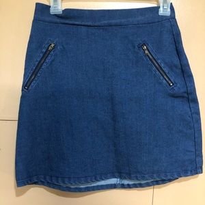 Jean skirt